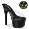 Pleaser - ADORE701PREM Sandaal - Zwart/Transparant Product image